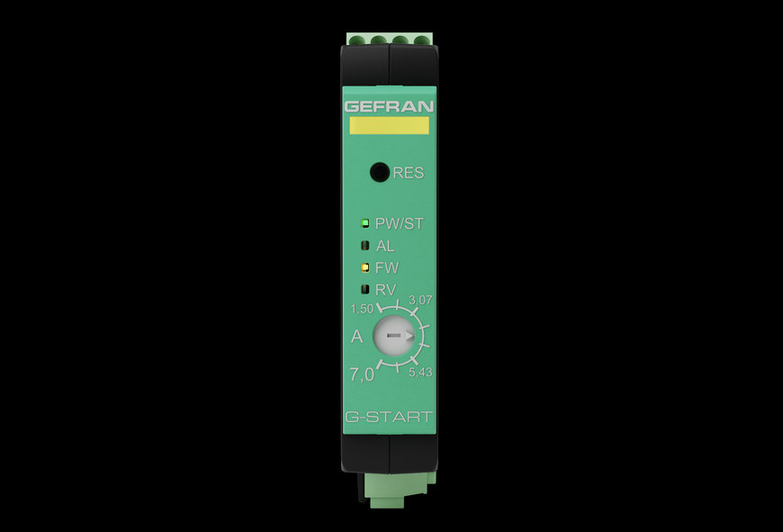 Gefran presenta i dispositivi di controllo motore G-Start, ultracompatti e multifunzione per un elevato grado di sicurezza